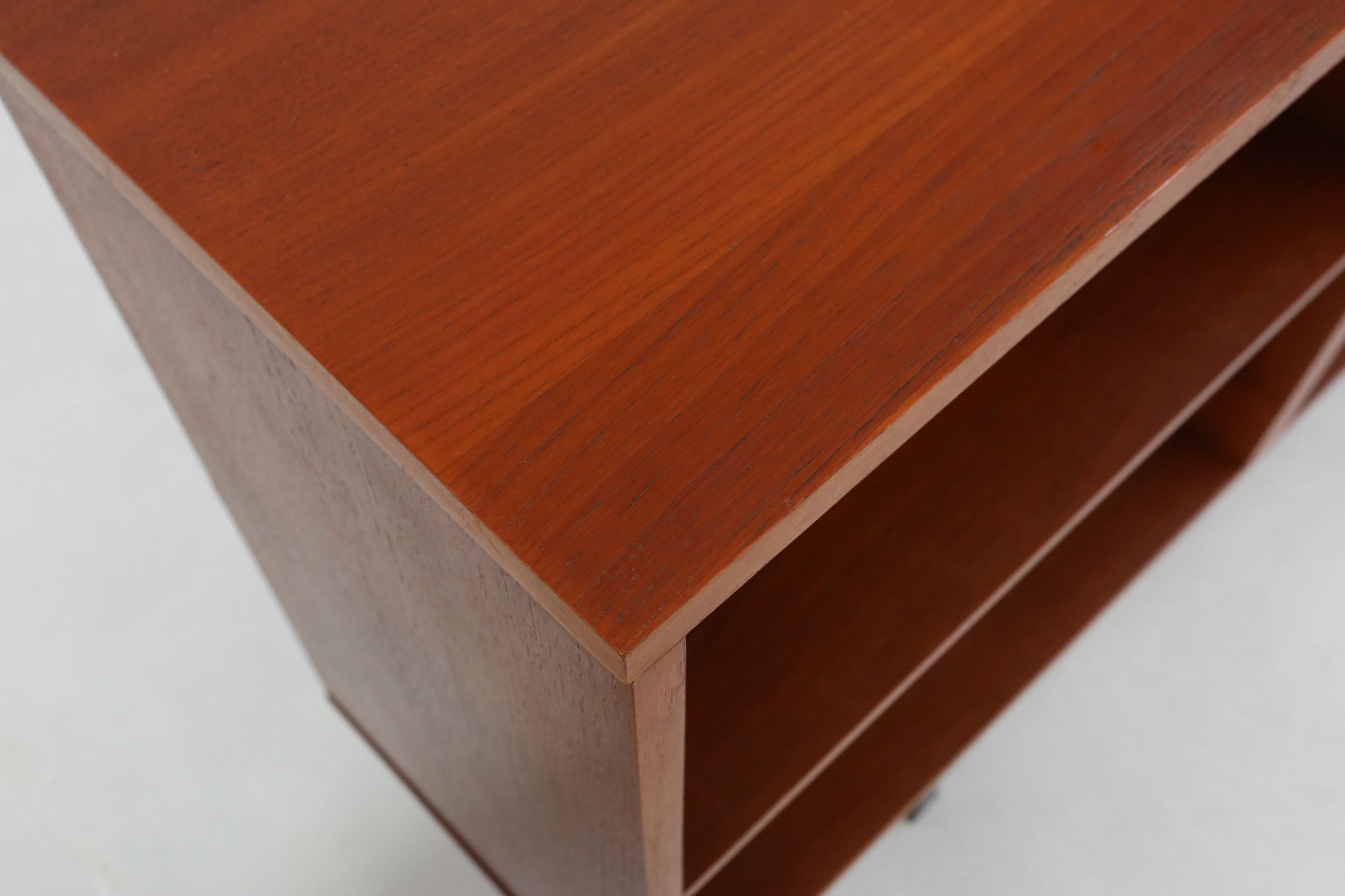 Set of Three Mid‑Century Teak Cabinets, Belgium, 1960sthumbnail